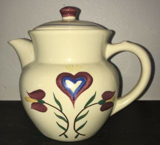 Shawnee Pottery Pennsylvania Dutch Coffee Pot Vintage