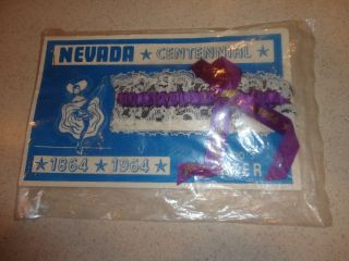 1864 - 1964 Nevada Centennial Garter Belt Package Rare