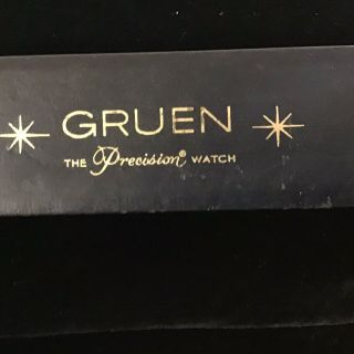 Vintage Gruen “the Precision Watch” Watch Box - Box Only