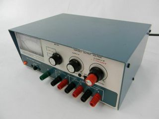 Vintage Heathkit Model Ip - 2718 Tri Output Regulated Dc Power Supply