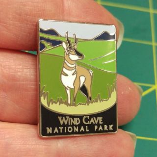 Traveler Series Pin Wind Cave National Park South Dakota Tie Tac Lapel Pin