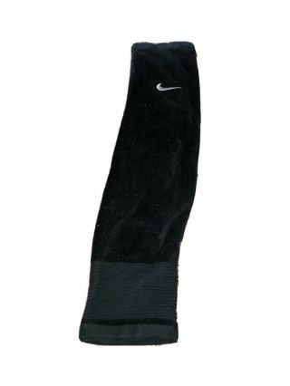 Nike Face / Club Towel Vtg.  Golf Bag Black Pre Owned