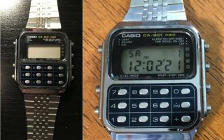 Vintage Casio Ca - 901 Calculator Game Watch Alarm Chrono