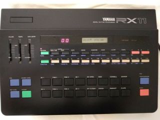 Yamaha Rx11 Drum Machine Digital Rhythm Programmer Vintage Classic