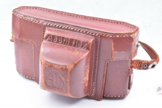 Vintage Camera Leather Case For Asahi Flex