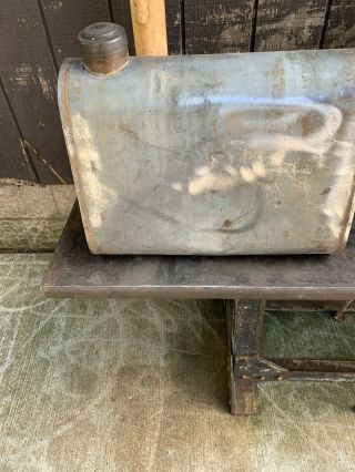 Vintage Gas Tank Fuel Oil Old Collectible Rare Rat Rod Gokart