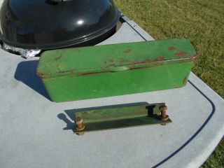 Vintage John Deere Tractor Tool Box,  With Lid,  4020,  4010,  3020,  3010,  Others