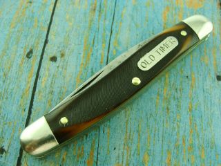 Vintage Prince Albert Can Ad Ulster Usa 58ot Old Timer Stock Pocket Knife Knives