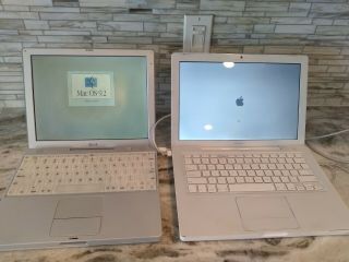 Estate For 2 Vintage Apple M6497 Ibook Laptop And Macbook