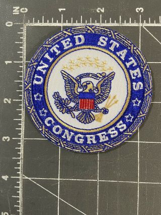 Vintage Seal Of The United States Congress Patch House Representatives Senate Dc