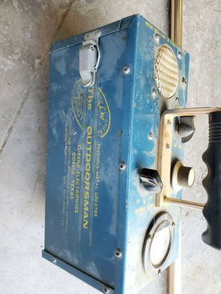 Vintage WHITE ' S ELECTRONICS Eureeka The Outdoorsman Metal Detector 2