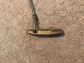 Vintage Ping Karsten Anser Putter 85029 With Ping Grip Cond