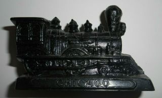 Chicago Museum Of Science And Industry Mold A Rama Wax Souvenir Train Vintage 4 "