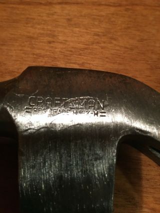 Vintage Claw Hammers,  Philadelphia Too,  Craftsman 3818 & Stanley 101 - 1/2 (4pc) 3