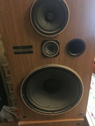 Vintage Pioneer 3 - Way Speakers Cs - G303 27 " X15 " X12 "