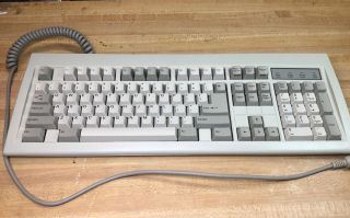 Vintage Chicony Kb - 5191 Wired Computer Keyboard Ps2 Fcc Id: E8h5ikkb - 5191 Great