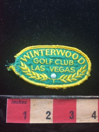 As - Is Vintage Winterwood Golf Club Las Vegas Nevada Patch 71zz
