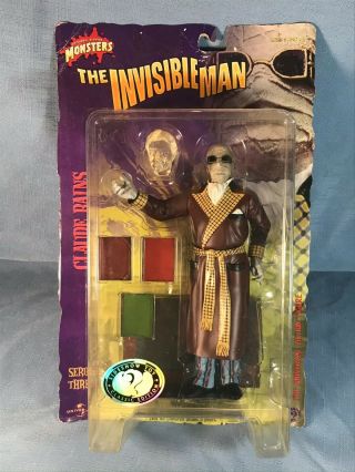 Vtg 2000 Universal Studios Monsters Ser 3 Invisible Man Claude Rains Sideshow