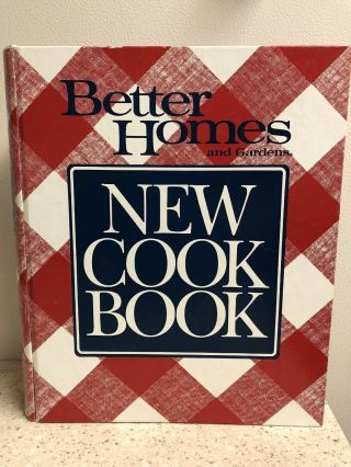 Vintage Better Homes And Gardens Cookbook 10th Edition 1989 Hardcover