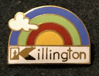 Killington Vintage Skiing Ski Pin Badge Vermont Vt Resort Souvenir Travel
