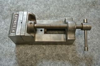 Vintage Palmgren Drill Press Vise,  2.  5  Wide Jaw 3 " Jaw Opening