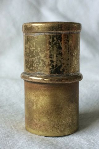 Vintage Buescher Alto Sax Metal End Cap Plug Saxophone 24 Mm.  945” Diameter