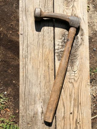 Vintage Heller 2 Pound Offset Hammer—autobody Work—blacksmithing