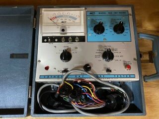 Vintage Nos 1966 B&k Model 465 Crt Cathode Ray Tube Tester With Cables/direction