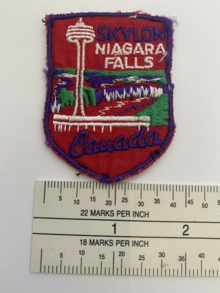 Sew - On Embroidered Patch - Skylon - Niagara Falls - Canada A3