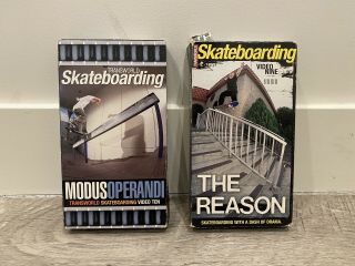 Transworld Skateboarding The Reason Modus Operandi Vhs Retro Vintage