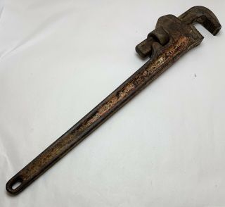 Ridgid Vintage Large 24 " Heavy Duty Pipe Wrench Usa Made