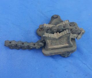 Vintage J.  H Williams & Co.  No.  2 Vulcan Chain Pipe Vise Bklyn Ny