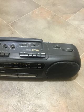 Vintage Panasonic RX - FT530A Boombox Stereo Radio Cassette Player/Record Line In 2