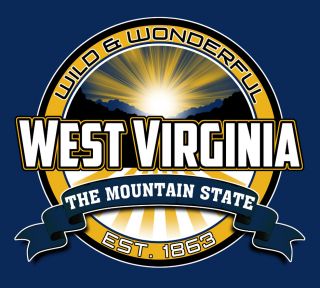 Wild Wonderful West Virginia Mountain State Decal