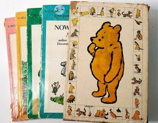 Yearling Dell " A Treasury Of Winnie The Pooh " Boxed Vintage Set Of 4 Books 1981