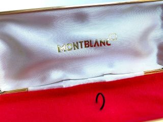 Vintage Mont Blanc Case For One Fountain Pen,  50´s,  Germany (ar3088)