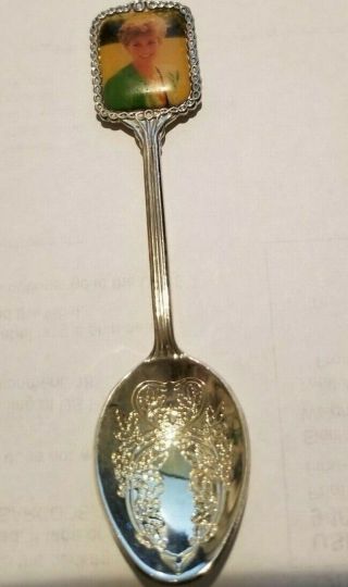 Princess Diana Souvenir Spoon Silver Plated England