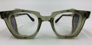 Vintage Willson Welding Glasses Made In U.  S.  A.