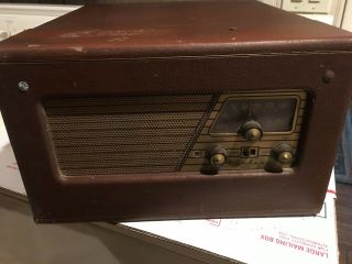 Vintage Airline Radio/portable Record Player Model 995 - 50 Watts