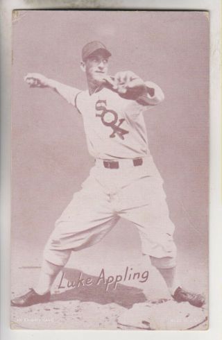 Vintage Arcade/exhibit Card - Baseball - Luke Appling