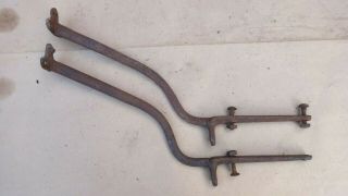 1914 1920 Model T Ford Cast Iron Running Board Braces Pair