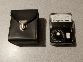 Vintage Honeywell / Wein Camera Flash Meter Wp500b W/case