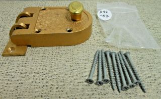 Ideal Deadbolt Deadlatch Lock Mechanism Vintage / (9) 8 X 2 " Screws