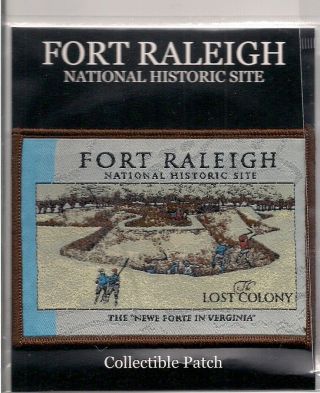 Fort Raleigh National Historic Site The Lost Colony Souvenir Patch Virginia