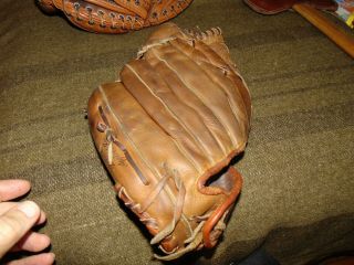 Vintage Rawlings Xpg 3 Right Handed Warren Spahn Baseball Glove Cowhide