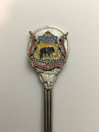 Vintage Collectible Spoon Kruger Park Wildtuin South Africa 2
