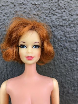 Vintage Barbie Flip Twist N Turn Stacey Redhead Doll