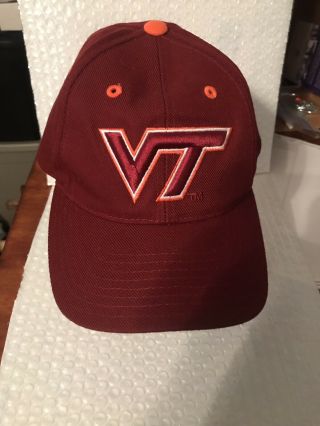 Ex Vtg 2000 Virginia Tech Florida State Sugar Bowl Championship Hat Snapback