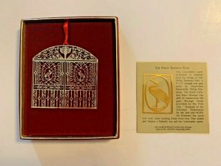 Philip Simmons Gate (charleston,  Sc) Ornament,  Bookmark