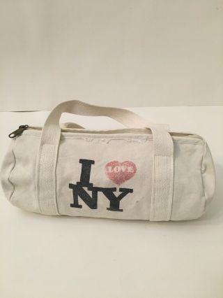 Vintage I Love Ny Canvas Originals L.  I.  York A Cottonluxe Co Make In Usa